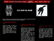 Tablet Screenshot of houbin-nondenom.com